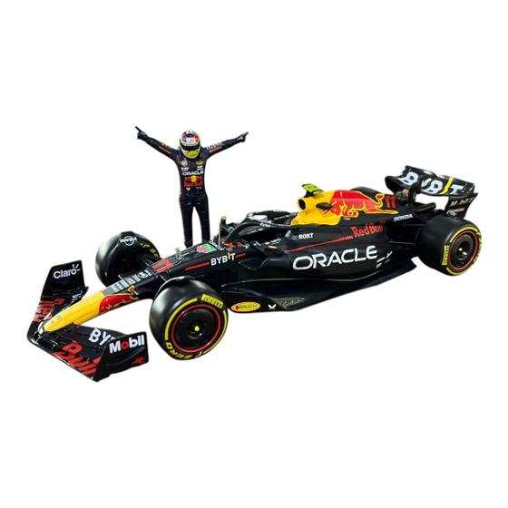 Imagem de Miniatura Fórmula 1 F1 RB19 Sergio Perez 11 Redbull 1:24