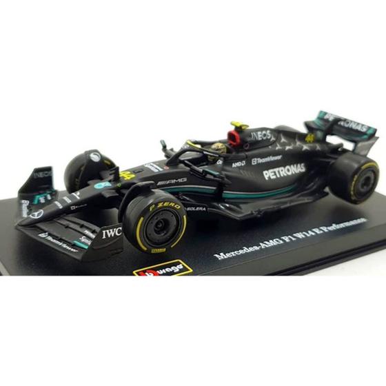 Imagem de Miniatura Fórmula 1 Mercedes Benz W14 44 L. Hamilton AMG Petronas 1/43 Burago 38081