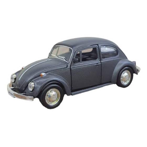 Imagem de Miniatura Fusca 1967 RMZ 1/32 Metal e Fricção Azul Fosco