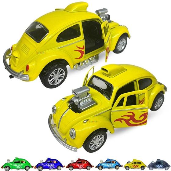 Imagem de Miniatura Fusca Beetle Rt Customizado Dragracer Abre Porta