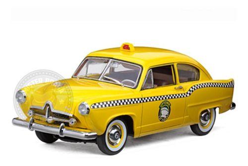 Imagem de Miniatura Henry J 1951 Taxi Amarelo Sun Star 1/18