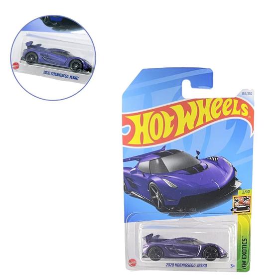 Imagem de Miniatura hot wheels - 2020 koenigsegg jesko - htc21 - 184/250