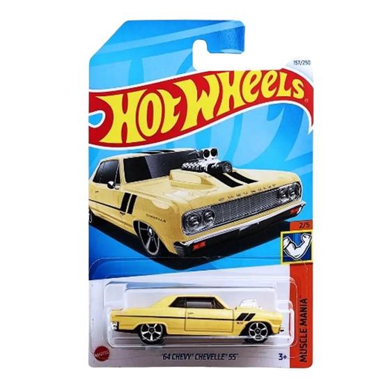 Imagem de Miniatura hot wheels - '64 chevy chevelle ss - htd79 - 157/250