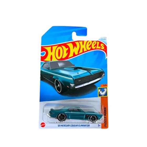 Imagem de Miniatura Hot Wheels -'69 Mercury Cougar Eliminator - HTC59