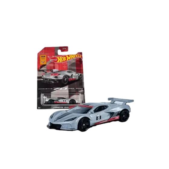 Imagem de Miniatura hot wheels - corvette 70 c8.r 8/8 - grt01 - hlh55