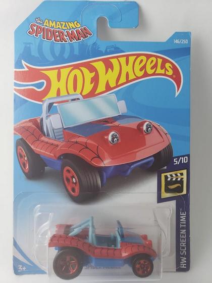 Miniatura Hot Wheels - Spider Mobile Homem Aranha - HW City - Carrinhos ...