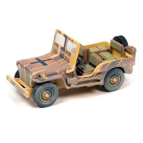 modell Jeep Willys MB 1:34 Druckguss grün 12