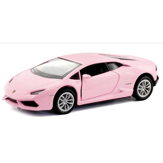 Imagem de Miniatura Lambor Huracán LP610-4 RMZ 1:36 Metal e Fricção Rosa