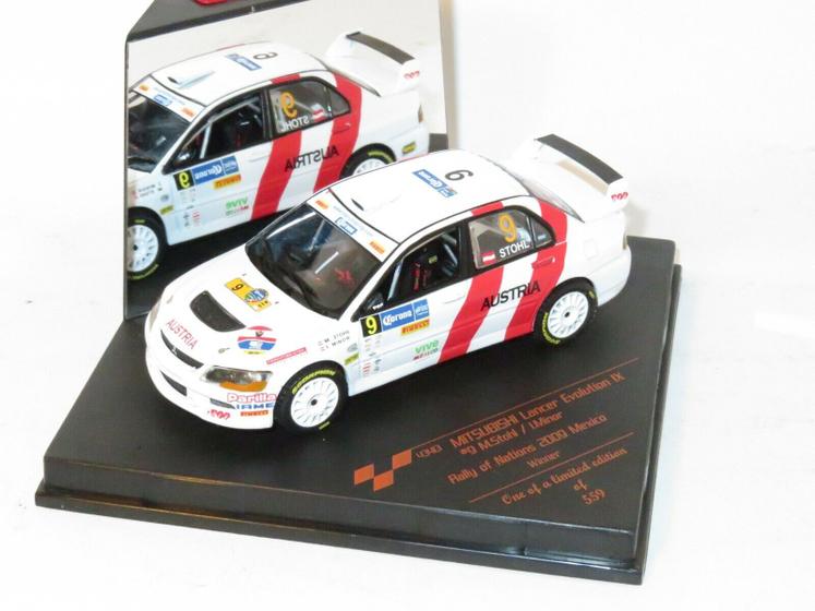 Imagem de Miniatura Lancer Evolution IX 9 M.Stohl México 2009 1/43