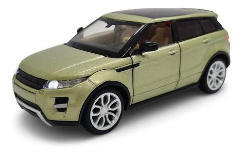 Imagem de Miniatura Land Rover Evoque Verde Acende Luz E Som 1:32