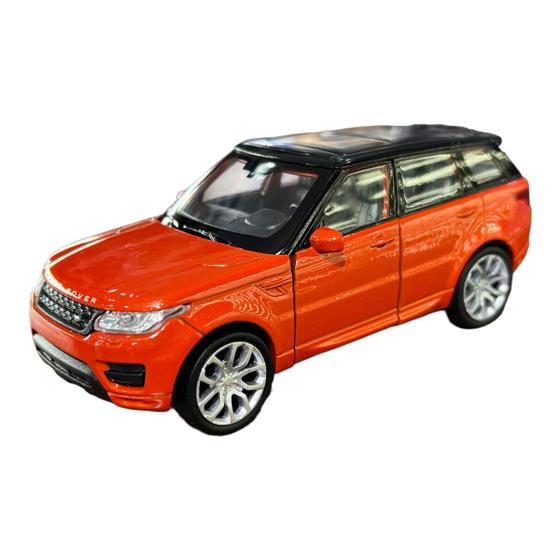 Imagem de Miniatura Land Rover Range Rover Sport Laranja Welly 1:38