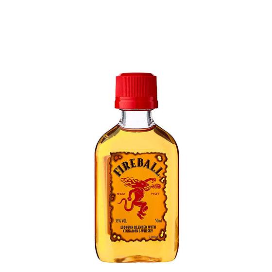 Imagem de Miniatura Licor de Canela e Whisky Fireball 50ml