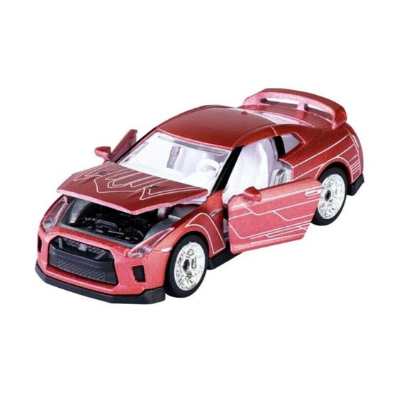 Imagem de Miniatura Majorette Deluxe Cars Nissan GT-R 1/64 Metal Vermelho