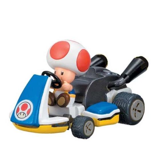 Imagem de Miniatura Mario Kart Toad PullBack Fun Tomy - 7908489400812