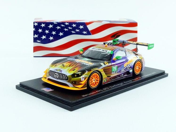 Imagem de Miniatura Mercedes AMG GT3 75 24H Daytona 2017 Escala 1/43