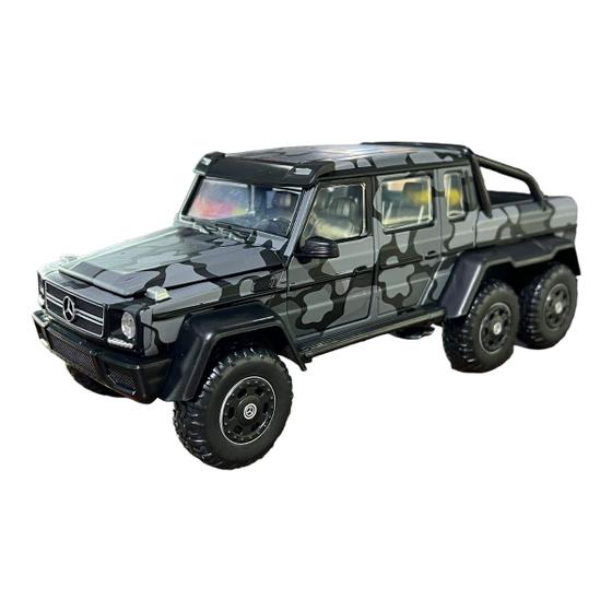 Imagem de Miniatura Mercedes Benz G63 AMG 6X6 Pink Slips Jada 1:24