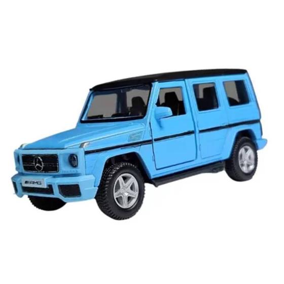 Imagem de Miniatura Mercedes Benz G63 AMG Metal RMZ 1:38 Metal e Fricção Azul