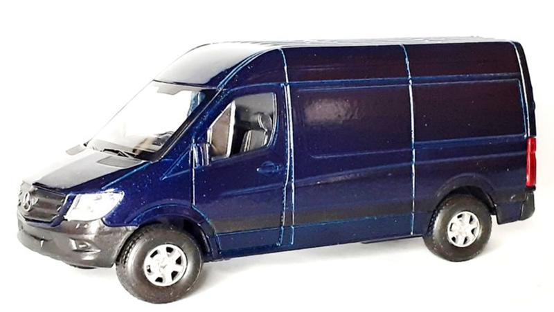 Imagem de miniatura Mercedes-Benz Sprinter furgão GAM0980 azul