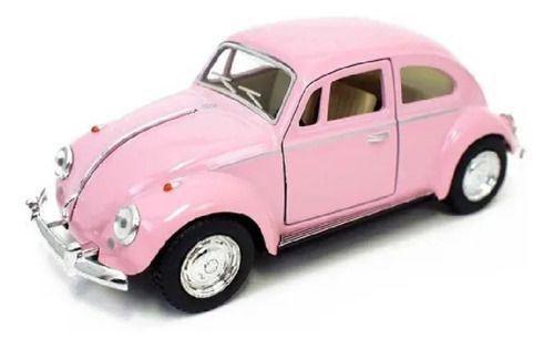 Miniatura Metal Volkswagen Fusca Rosa 1967 KT5057D 75 Menor preço em Miniatura Metal Volkswagen Fusca Rosa 1967 KT5057D 75