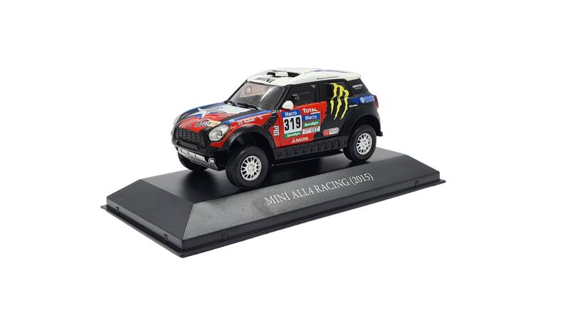 Imagem de Miniatura Mini Cooper All4 2015 Rally Dakar Metal 1:43