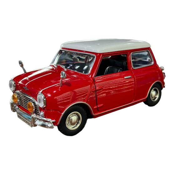 Imagem de Miniatura Morris Mini Cooper 1961-67 Vermelho Motormax 1:18