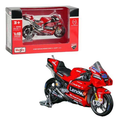 Imagem de Miniatura Moto Coleção Ducati 1:18 Corrida Gp Maisto Pilotos