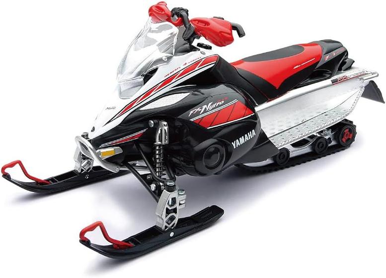 Imagem de Miniatura moto da neve yamaha fx snowmobile new ray esc 1/12