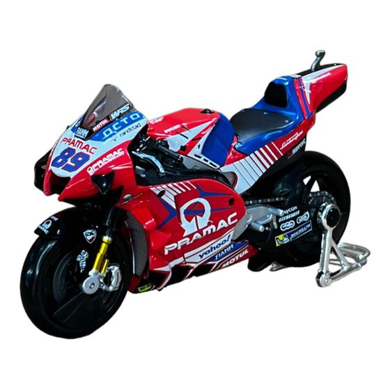 Imagem de Miniatura Moto Ducati GP 2021 89 Jorge Martin 1:18