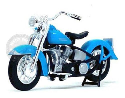 Imagem de Miniatura Moto Harley 1953 74fl Hydra Glide S40 1/18 Maisto