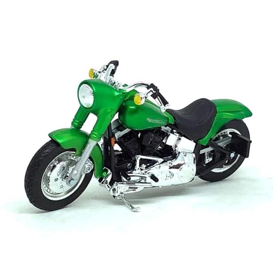 Imagem de Miniatura Moto Harley Davidson Flstf Street Stalker 2000 S37 1/18 Maisto 31360