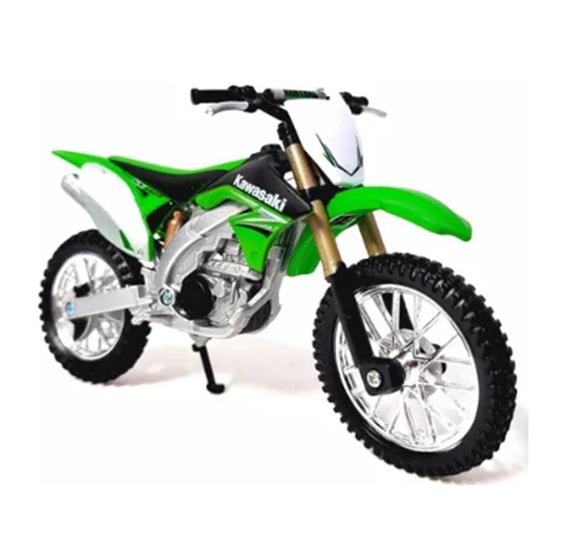 Imagem de Miniatura Moto Kawasaki Kx450Ftrilha Motocross Bburago 1/18