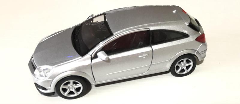 Imagem de Miniatura Opel Astra 2005 Welly 1:36 Prata