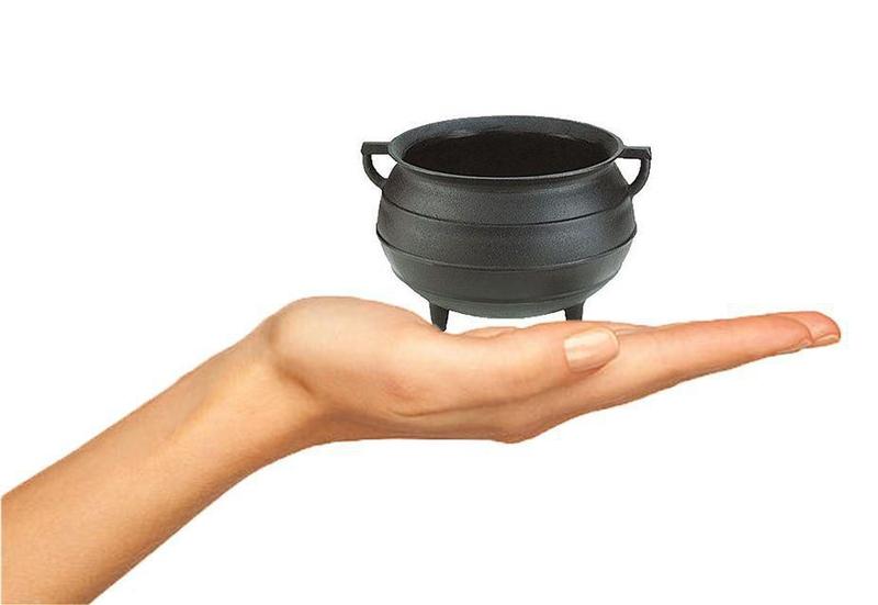 Miniatura Panela Caldeirão Ferro Fundido Tripe de Ferro Alça de Ferro Panela Mineira Menor preço em Miniatura Panela Caldeirão Ferro Fundido Tripe de Ferro Alça de Ferro Panela Mineira