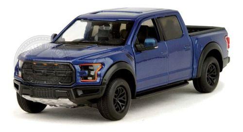 Imagem de Miniatura Pick Up Ford F-150 Raptor 2017 Azul Motormax