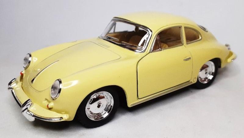 5 Pulgadas / 1:32 Porsche 356 B Carrera 2 1963 Verde KINSMART En Display A Granel