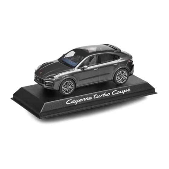 Imagem de Miniatura Porsche Cayenne E3 Coupe Turbo 1:43 Cinza