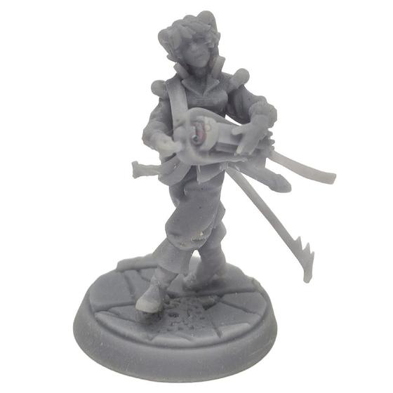 Imagem de Miniatura rpg mesa compativel d&d tormenta barda tiefling