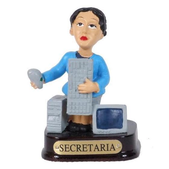 Imagem de Miniatura Secretaria Em Resina 8 Cm