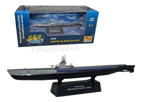 Imagem de Miniatura Submarino US Navy USS Gato Class SS-212 1944 1/700 Easy Model 37309