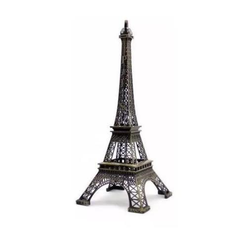 Imagem de Miniatura Torre Eiffel Paris 32cm Metal Decoração