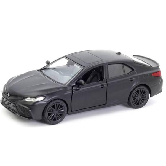 Imagem de Miniatura Toyota Camry 2022 RMZ 1:32 Metal e Fricção Preto Fosco