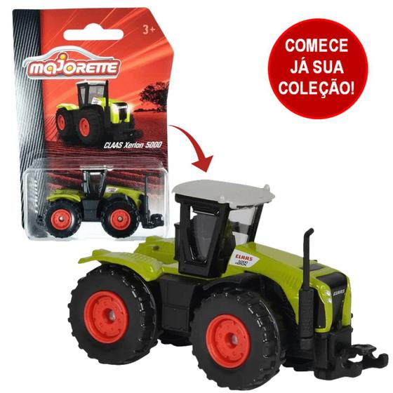 Imagem de Miniatura Trator Claas Xerion 5000 Farm Verde 1:64 Majorette