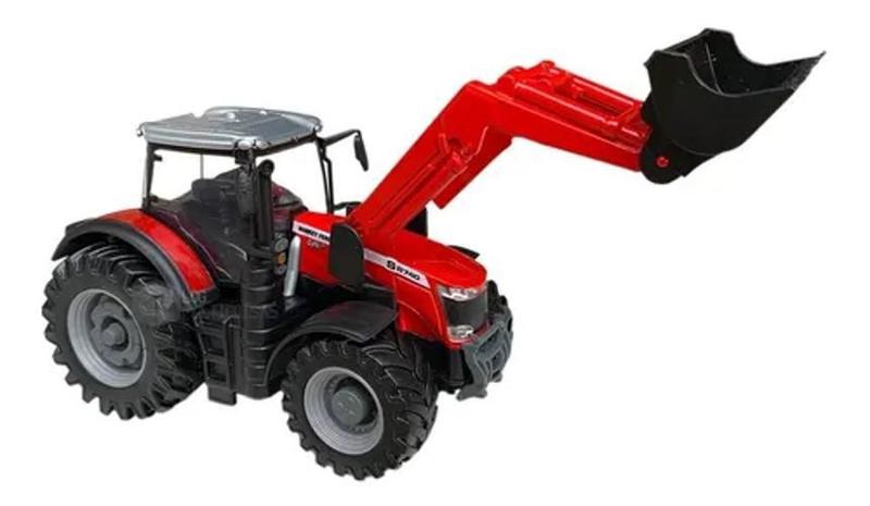 Trator Massey Ferguson 8740S c/ Carreta de Transporte de Madeira - Farm Trator Massey Ferguson 8740S c/ Carreta de Transporte de Madeira - Farm