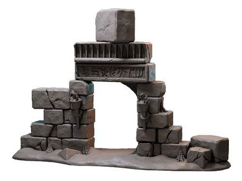 Imagem de Miniatura Tumba Morta Ruinas Dungeons And Dragons