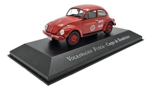 Imagem de Miniatura Volkswagen Fusca Bombeiros Veículos Serviço 1:43