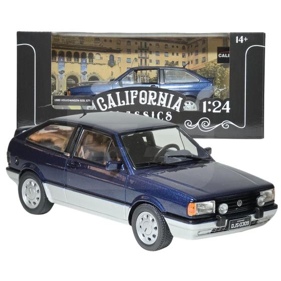 Imagem de Miniatura Volkswagen Gol GTI 1989 1/24 California Classics