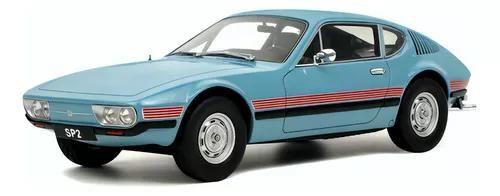 Imagem de Miniatura Volkswagen Sp2 1970 Azul Niagara 1/18 Otto Mobile