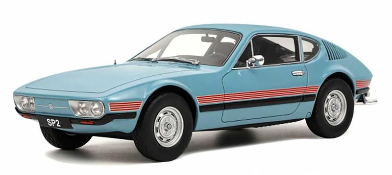 Imagem de Miniatura Volkswagen SP2 1972 Azul OttoMobile 1/18