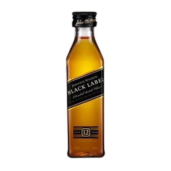 Miniatura Whisky Johnnie Walker Black Label 50ml Menor preço em Miniatura Whisky Johnnie Walker Black Label 50ml