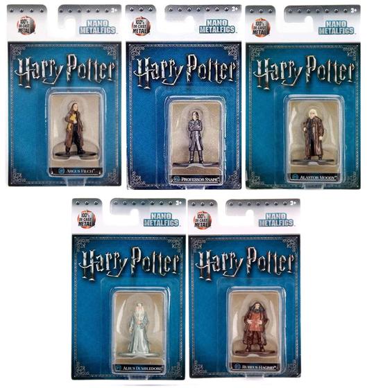 Imagem de Miniaturas Harry Potter Kit Hogwarts com 5 Personagens